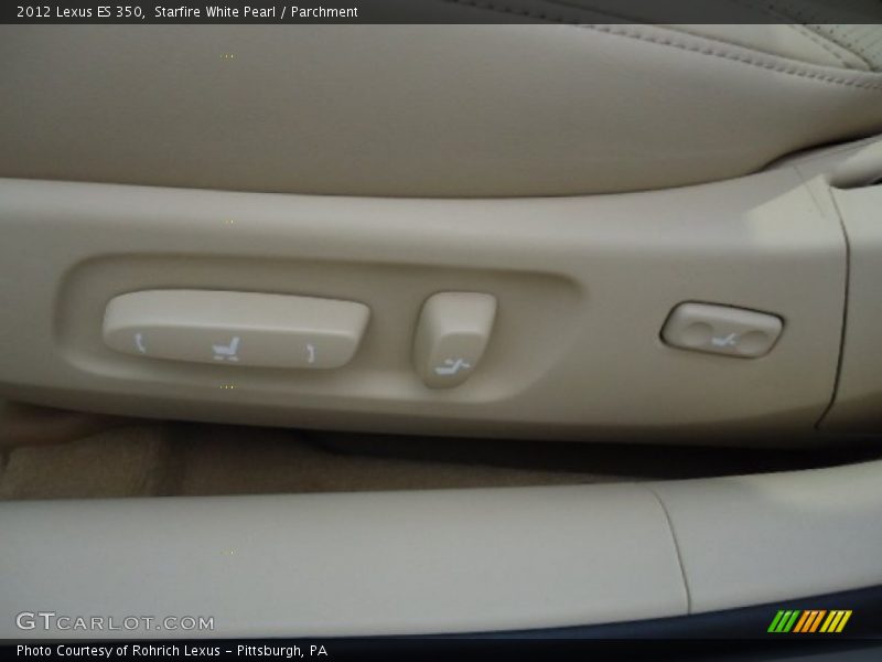 Starfire White Pearl / Parchment 2012 Lexus ES 350