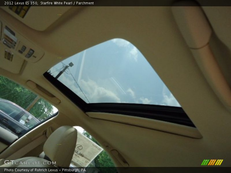 Starfire White Pearl / Parchment 2012 Lexus ES 350