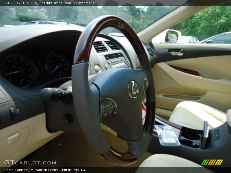 Starfire White Pearl / Parchment 2012 Lexus ES 350