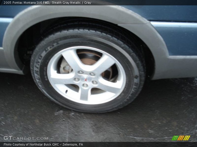 Stealth Gray Metallic / Gray 2005 Pontiac Montana SV6 FWD