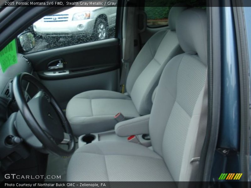 Stealth Gray Metallic / Gray 2005 Pontiac Montana SV6 FWD
