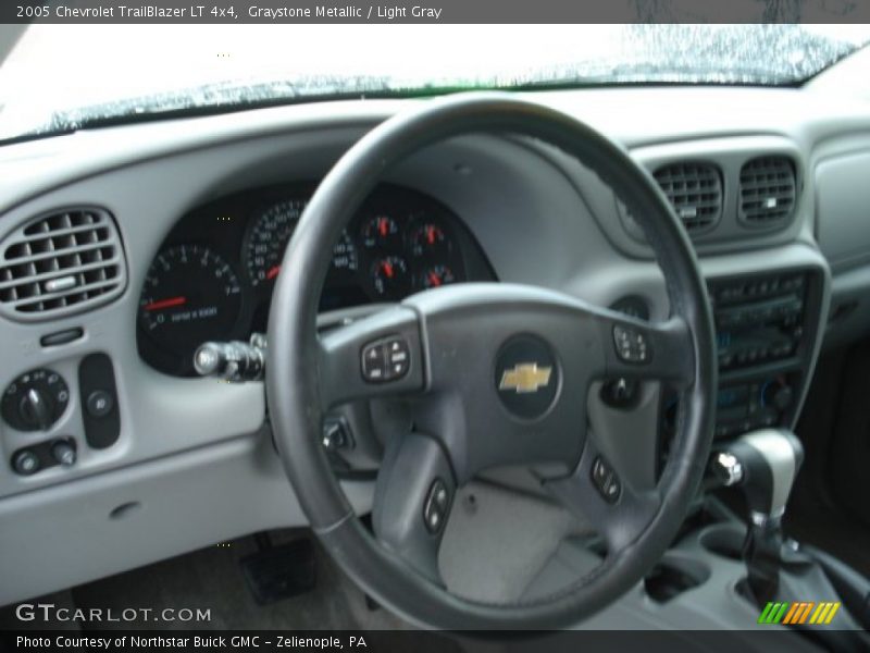 Graystone Metallic / Light Gray 2005 Chevrolet TrailBlazer LT 4x4