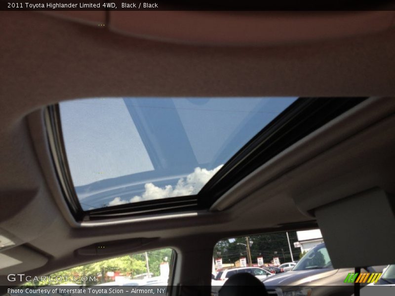 Black / Black 2011 Toyota Highlander Limited 4WD