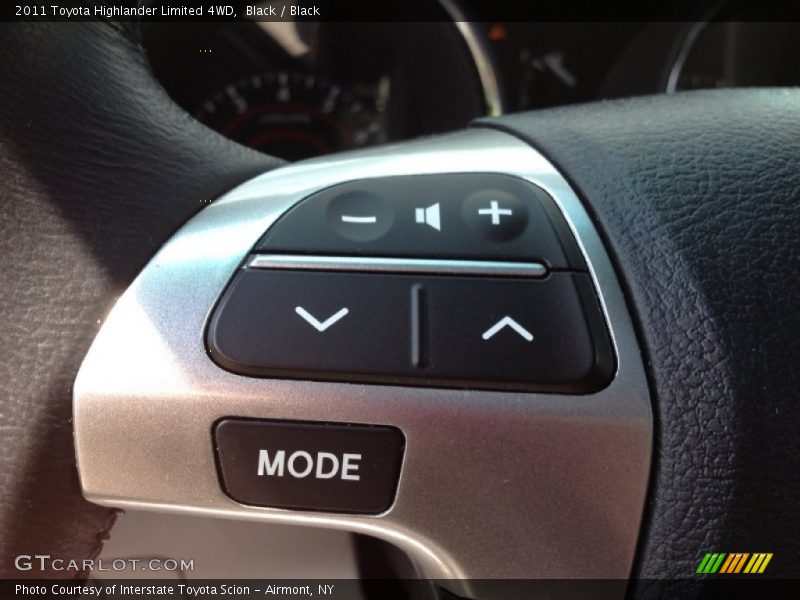 Black / Black 2011 Toyota Highlander Limited 4WD