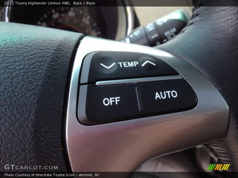 Black / Black 2011 Toyota Highlander Limited 4WD