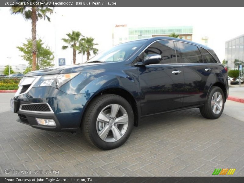 Front 3/4 View of 2012 MDX SH-AWD Technology