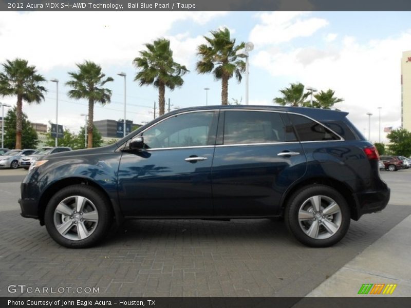  2012 MDX SH-AWD Technology Bali Blue Pearl