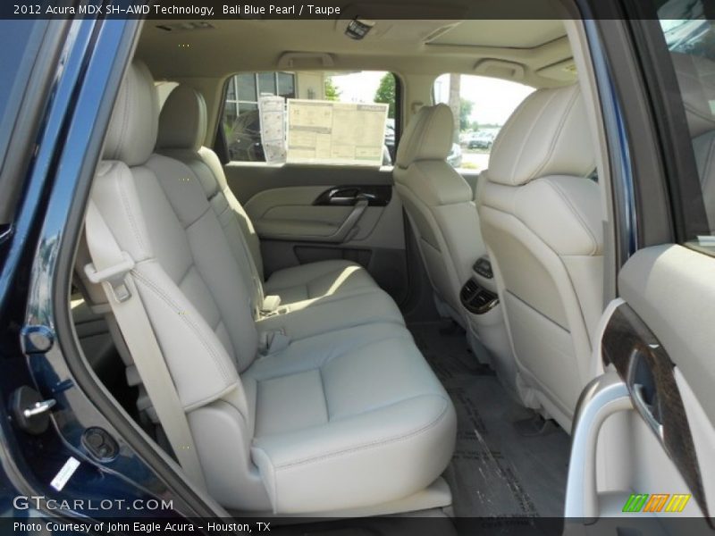  2012 MDX SH-AWD Technology Taupe Interior