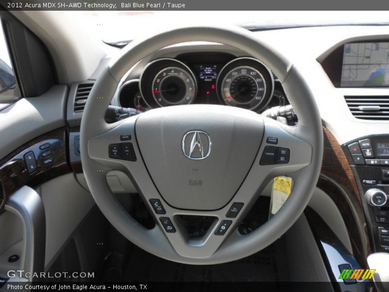  2012 MDX SH-AWD Technology Steering Wheel