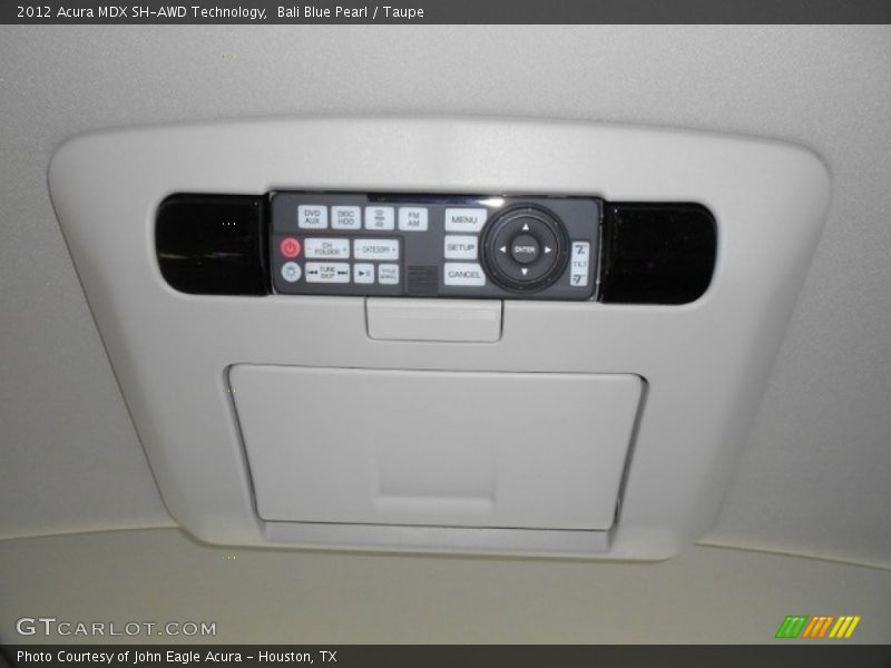 Bali Blue Pearl / Taupe 2012 Acura MDX SH-AWD Technology