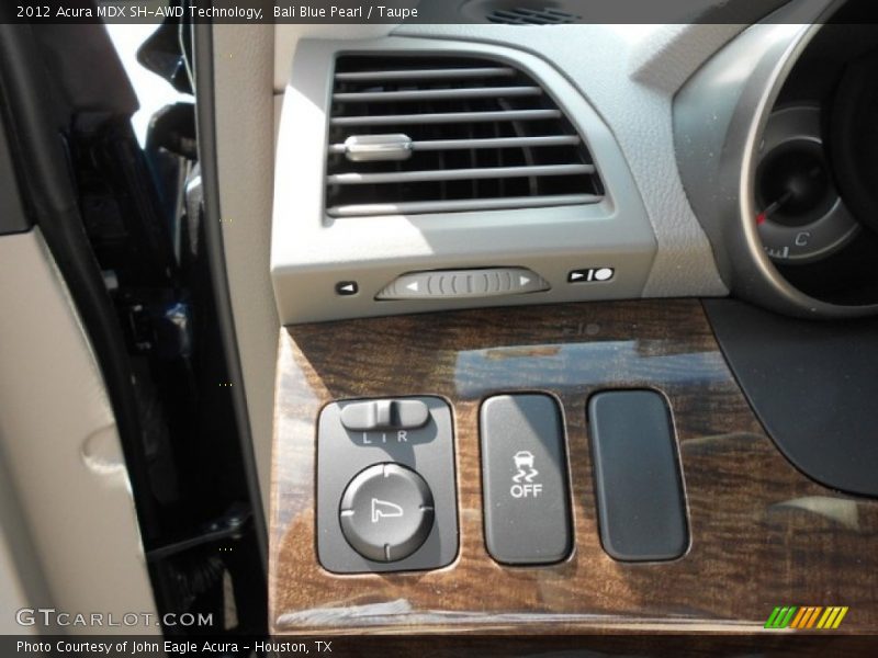 Bali Blue Pearl / Taupe 2012 Acura MDX SH-AWD Technology