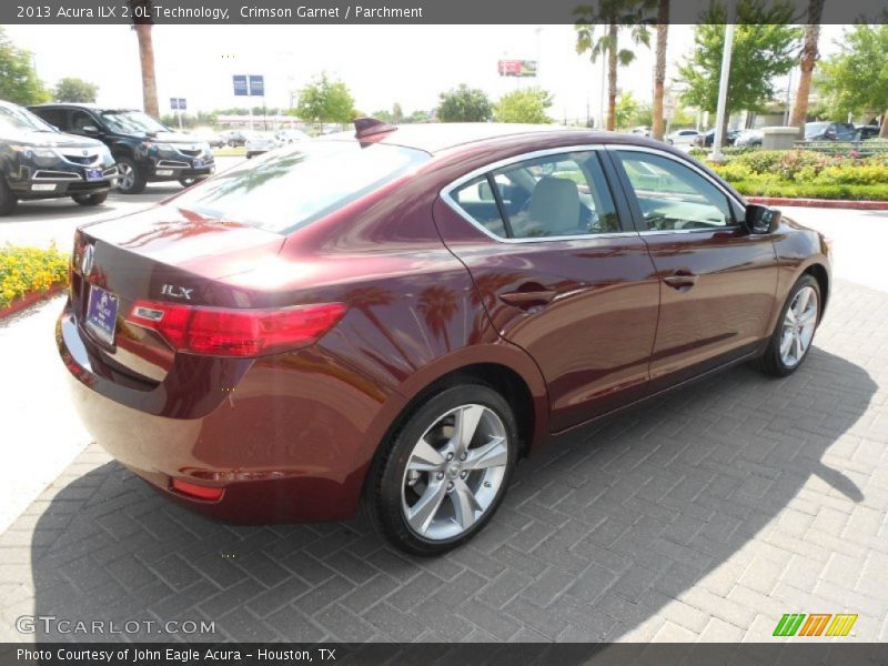 Crimson Garnet / Parchment 2013 Acura ILX 2.0L Technology