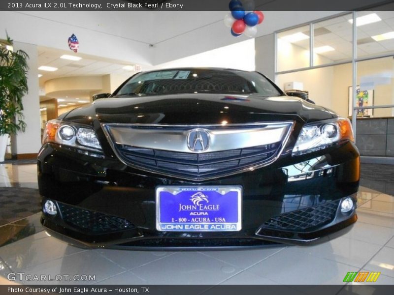 Crystal Black Pearl / Ebony 2013 Acura ILX 2.0L Technology