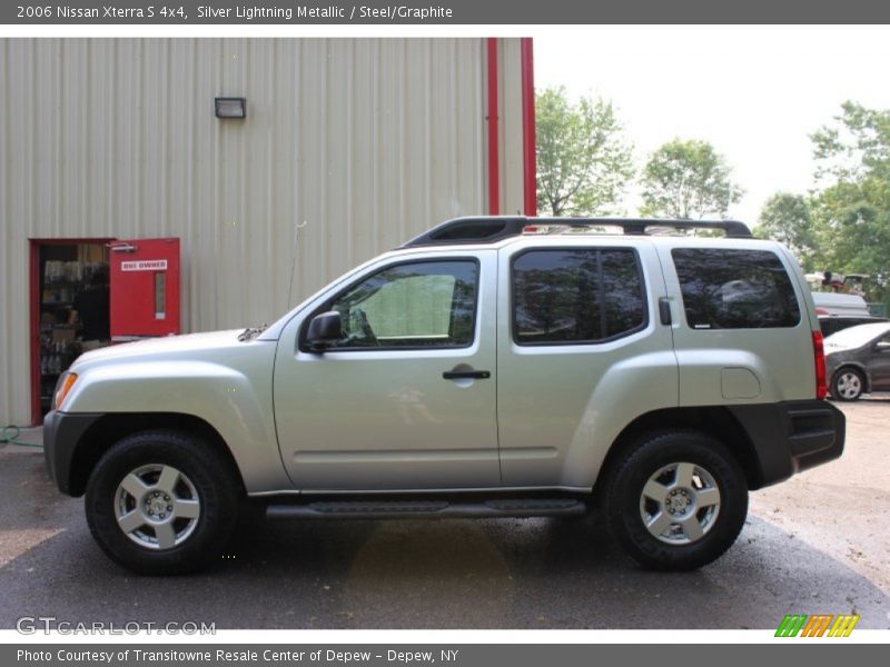 Silver Lightning Metallic / Steel/Graphite 2006 Nissan Xterra S 4x4