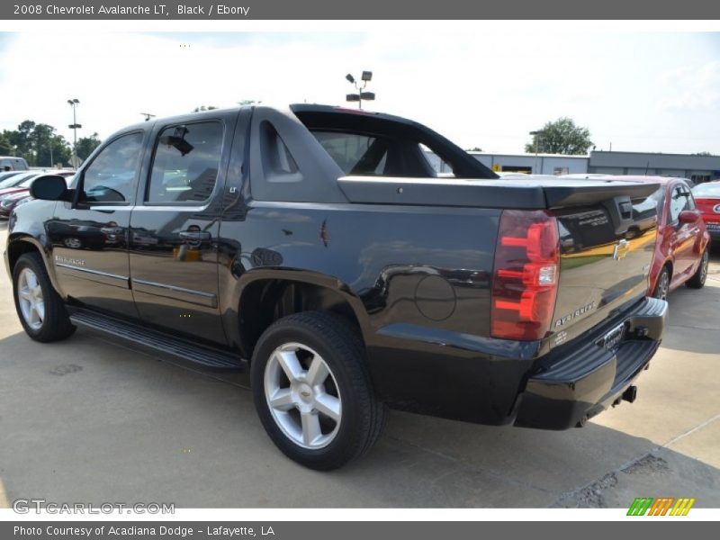 Black / Ebony 2008 Chevrolet Avalanche LT