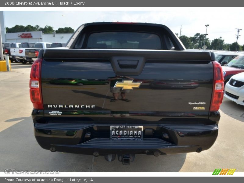 Black / Ebony 2008 Chevrolet Avalanche LT