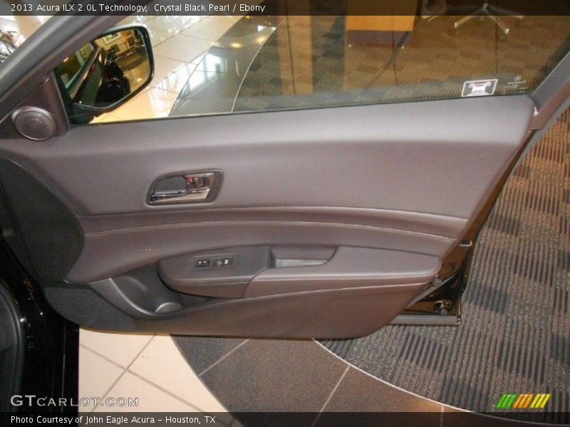 Crystal Black Pearl / Ebony 2013 Acura ILX 2.0L Technology
