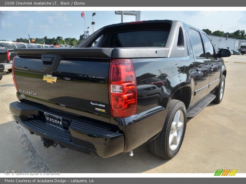 Black / Ebony 2008 Chevrolet Avalanche LT
