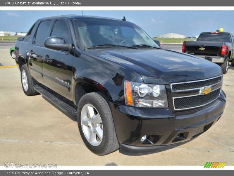 Black / Ebony 2008 Chevrolet Avalanche LT