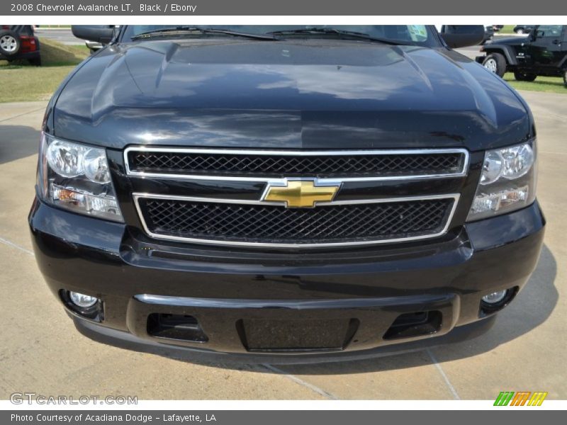 Black / Ebony 2008 Chevrolet Avalanche LT