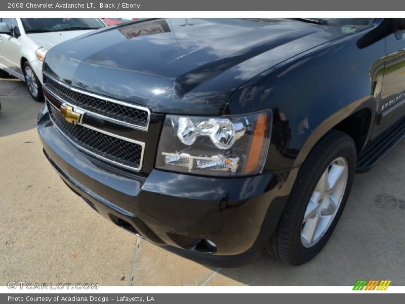 Black / Ebony 2008 Chevrolet Avalanche LT