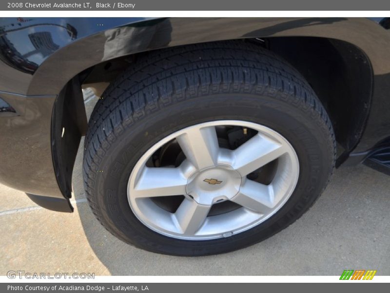 Black / Ebony 2008 Chevrolet Avalanche LT