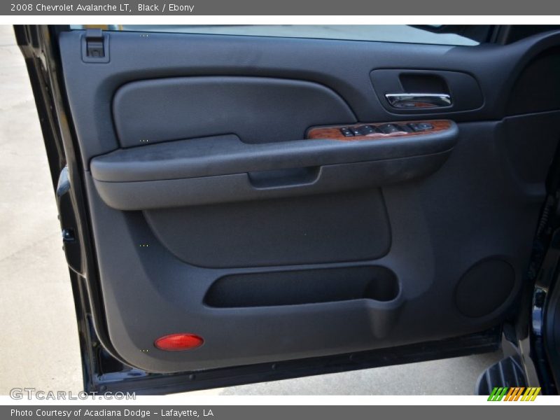 Black / Ebony 2008 Chevrolet Avalanche LT