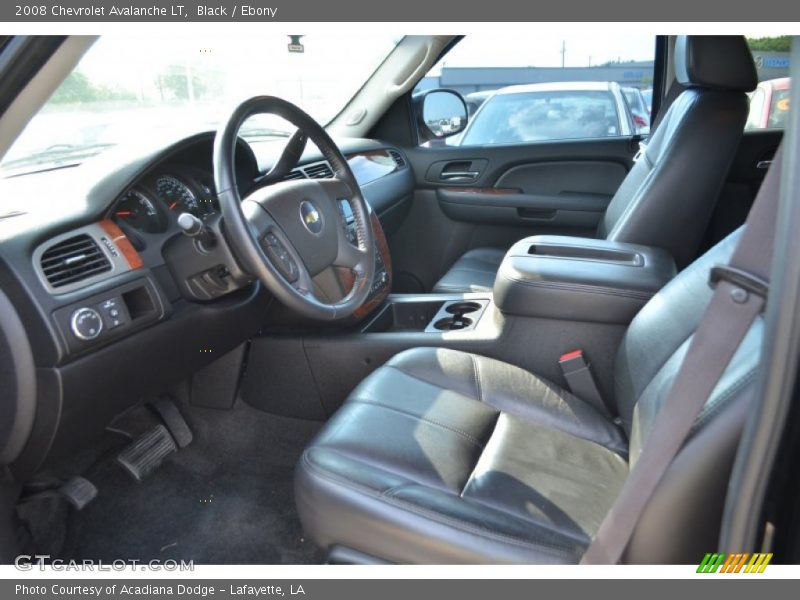 Black / Ebony 2008 Chevrolet Avalanche LT