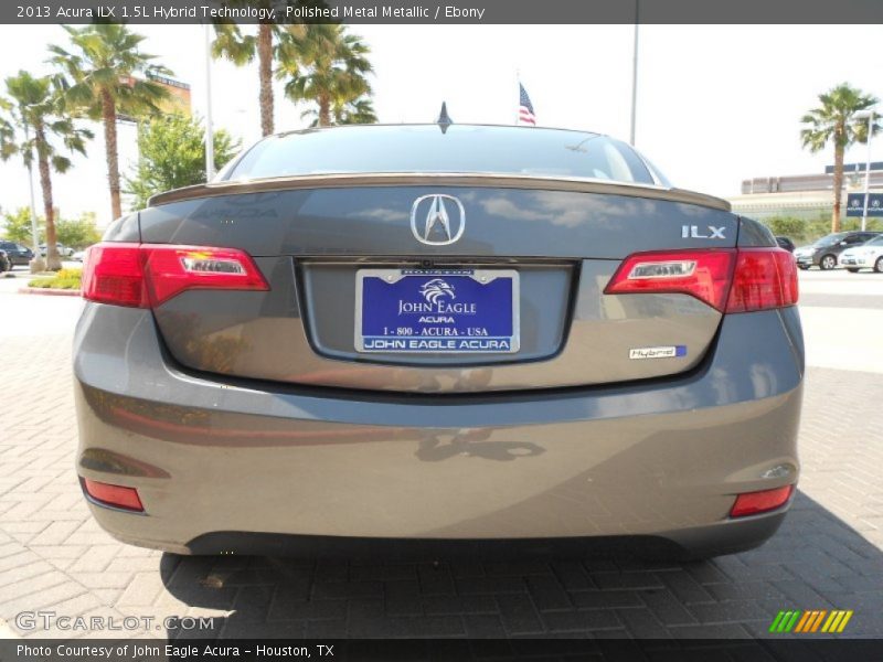 Polished Metal Metallic / Ebony 2013 Acura ILX 1.5L Hybrid Technology