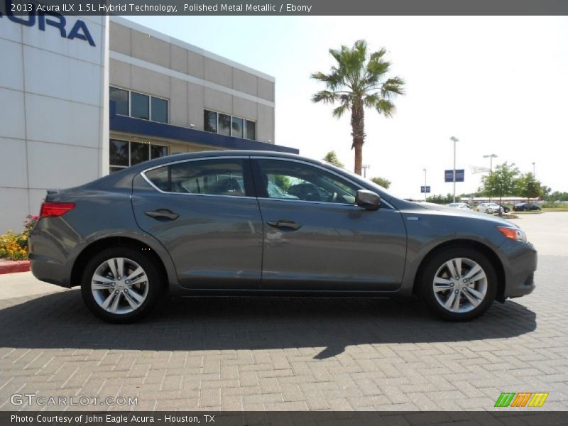 Polished Metal Metallic / Ebony 2013 Acura ILX 1.5L Hybrid Technology