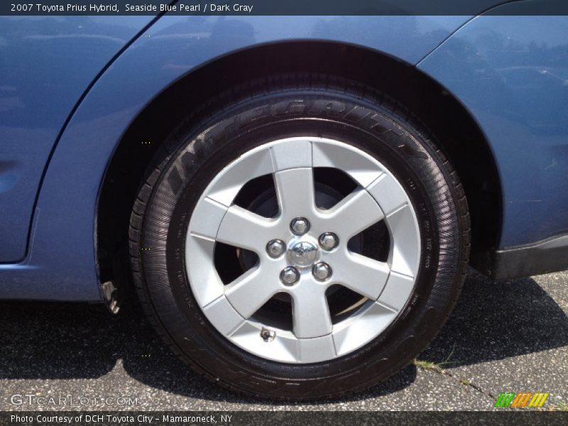 Seaside Blue Pearl / Dark Gray 2007 Toyota Prius Hybrid
