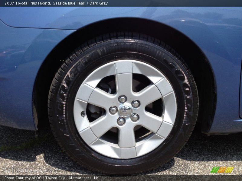 Seaside Blue Pearl / Dark Gray 2007 Toyota Prius Hybrid