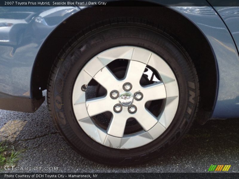Seaside Blue Pearl / Dark Gray 2007 Toyota Prius Hybrid