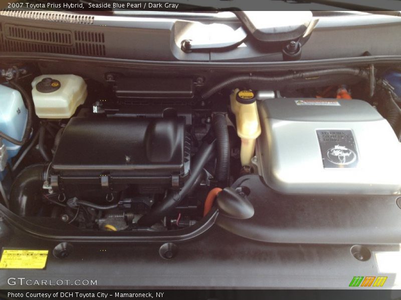 Seaside Blue Pearl / Dark Gray 2007 Toyota Prius Hybrid
