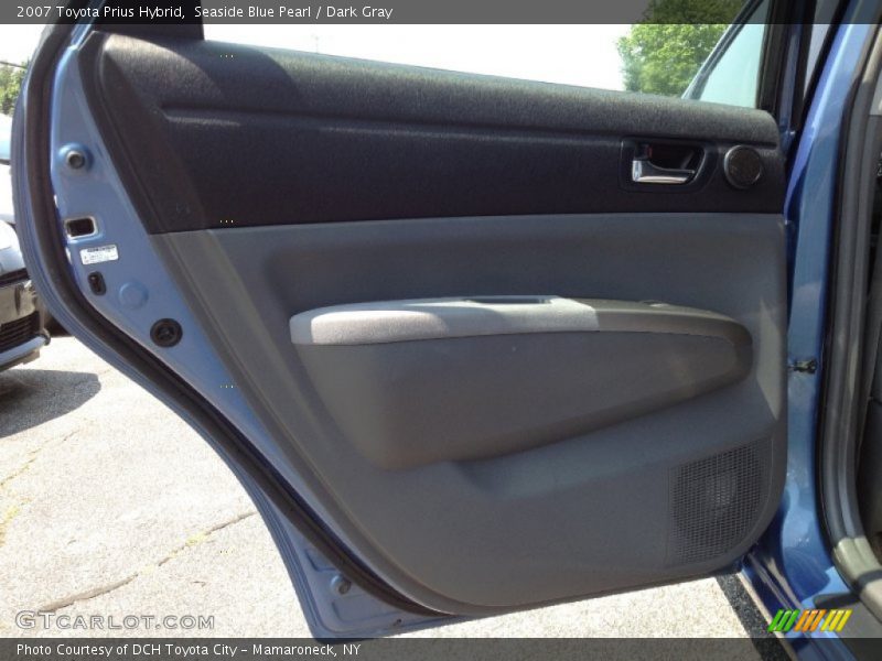Seaside Blue Pearl / Dark Gray 2007 Toyota Prius Hybrid