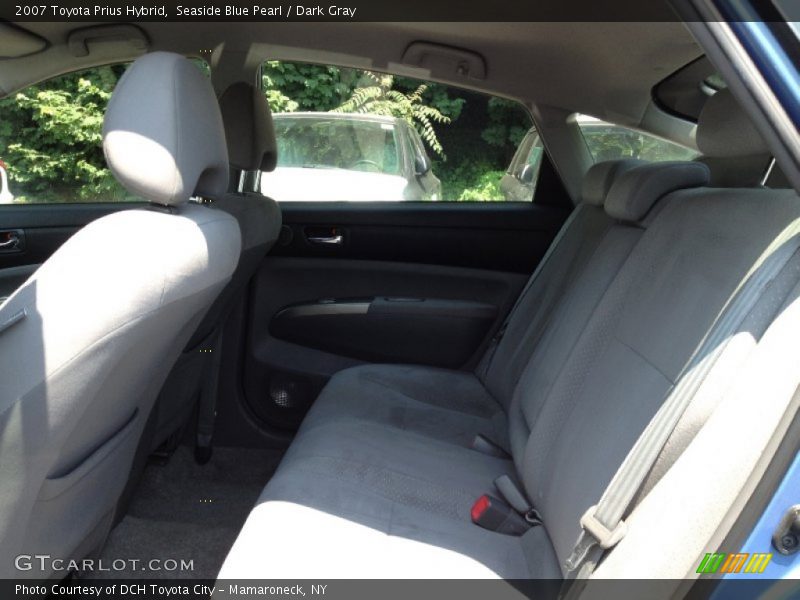 Seaside Blue Pearl / Dark Gray 2007 Toyota Prius Hybrid