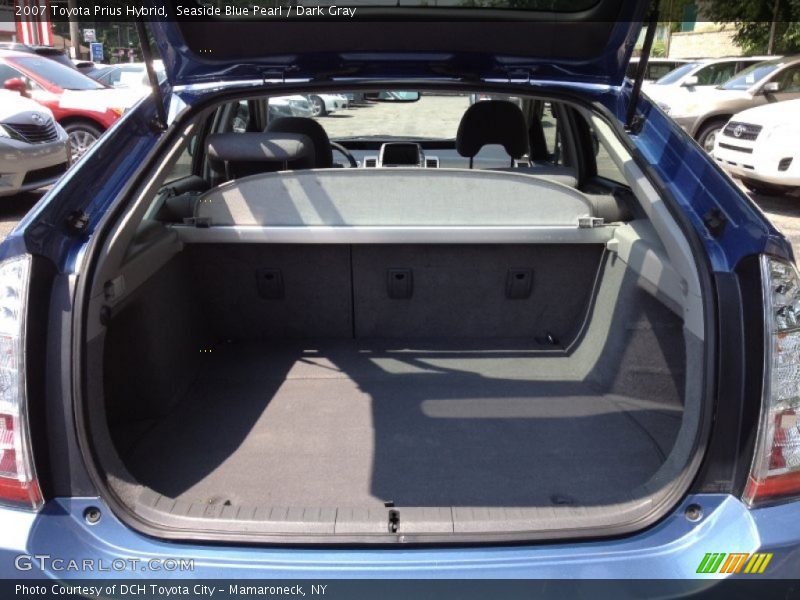 Seaside Blue Pearl / Dark Gray 2007 Toyota Prius Hybrid