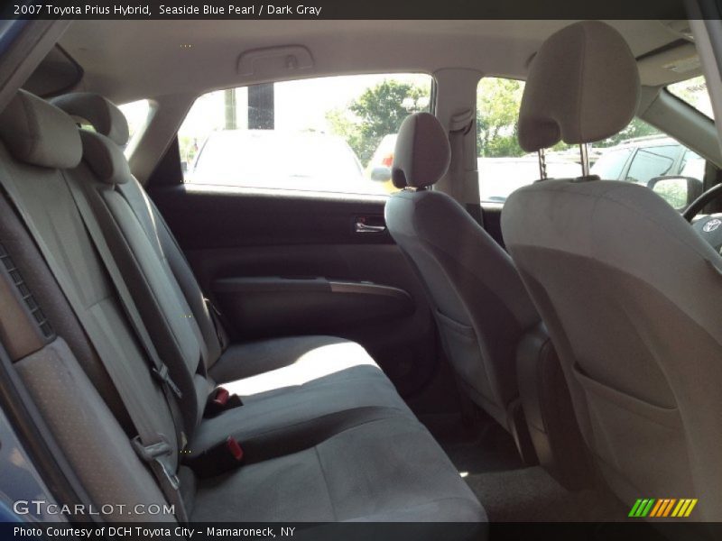 Seaside Blue Pearl / Dark Gray 2007 Toyota Prius Hybrid