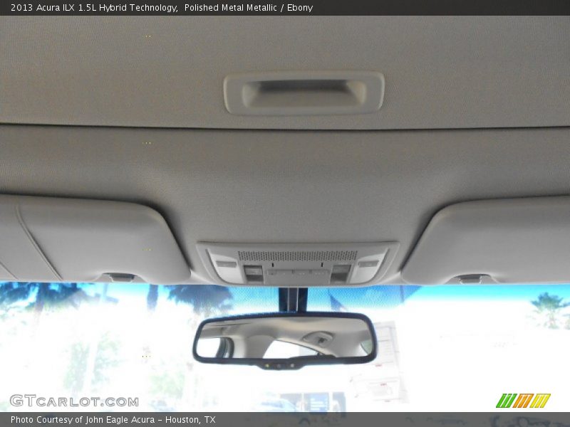 Polished Metal Metallic / Ebony 2013 Acura ILX 1.5L Hybrid Technology