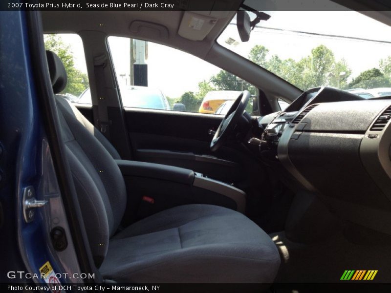 Seaside Blue Pearl / Dark Gray 2007 Toyota Prius Hybrid