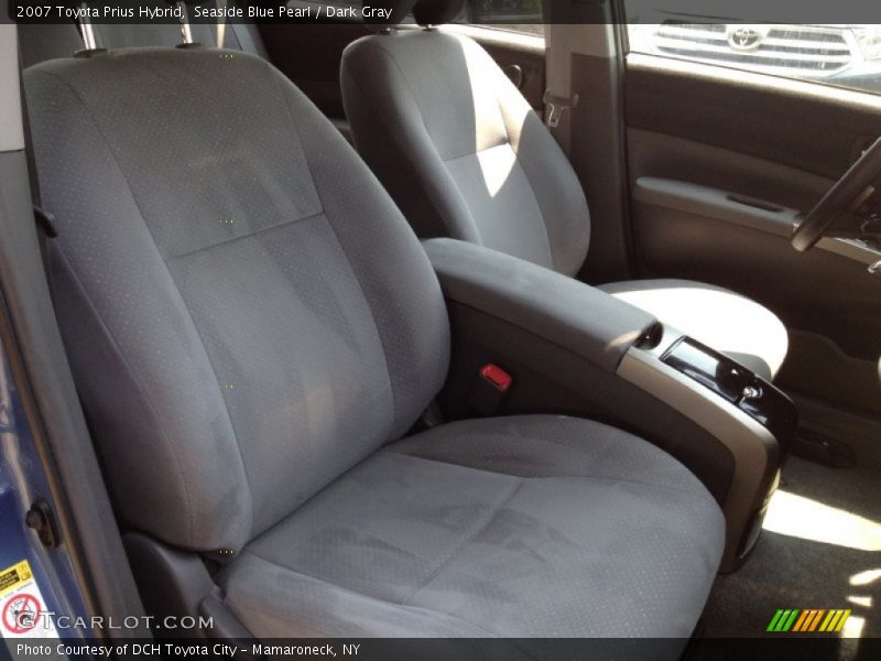 Seaside Blue Pearl / Dark Gray 2007 Toyota Prius Hybrid