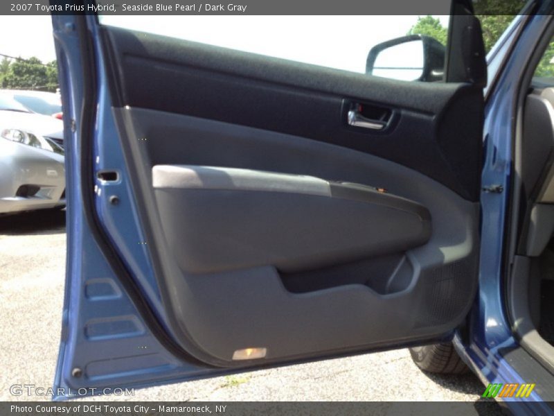 Seaside Blue Pearl / Dark Gray 2007 Toyota Prius Hybrid