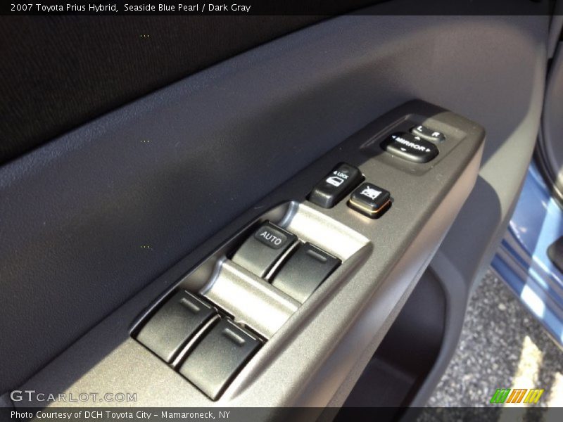 Seaside Blue Pearl / Dark Gray 2007 Toyota Prius Hybrid