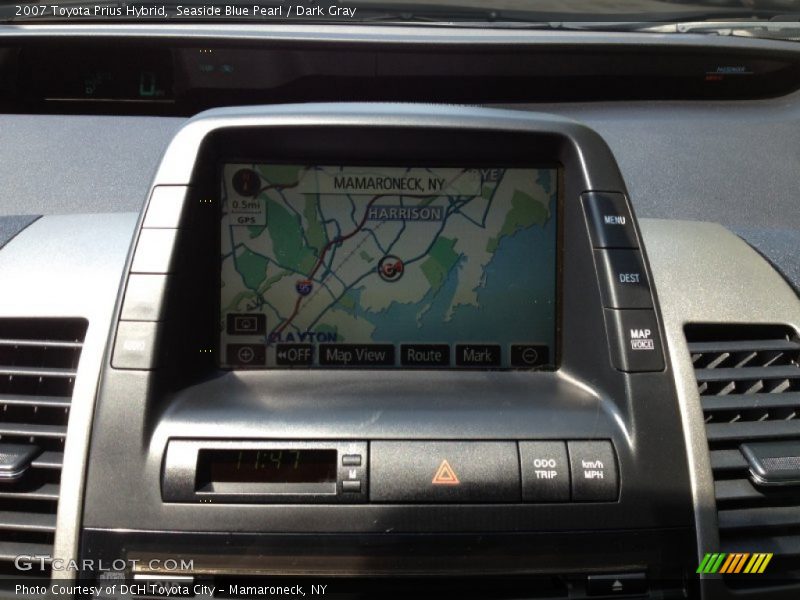Seaside Blue Pearl / Dark Gray 2007 Toyota Prius Hybrid