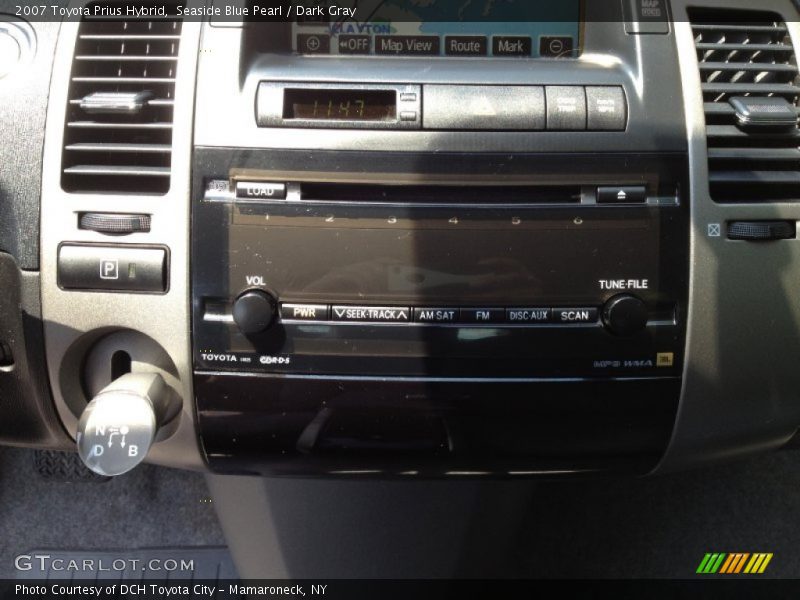 Seaside Blue Pearl / Dark Gray 2007 Toyota Prius Hybrid