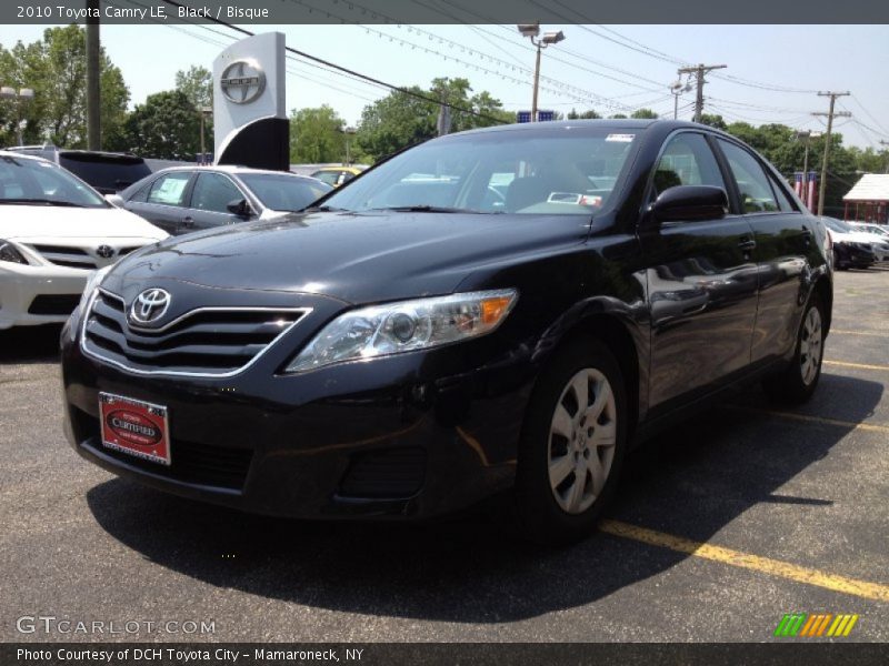 Black / Bisque 2010 Toyota Camry LE