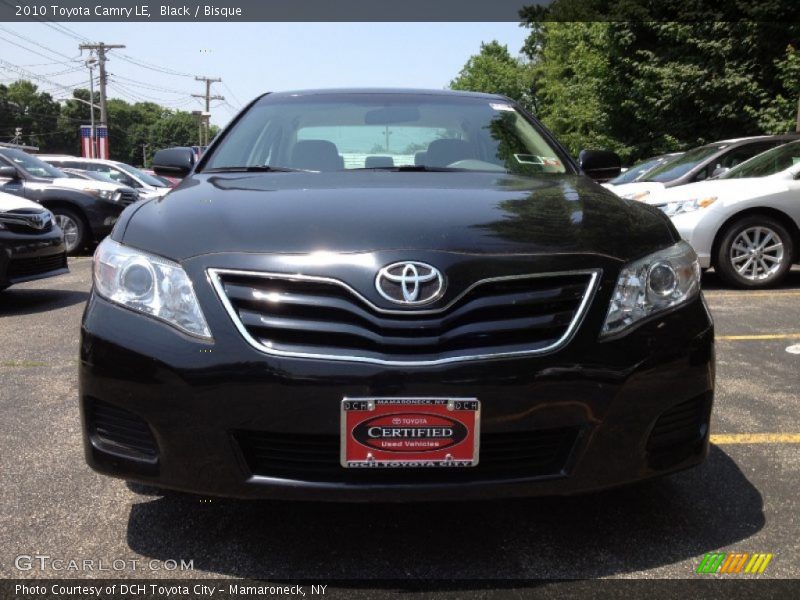 Black / Bisque 2010 Toyota Camry LE