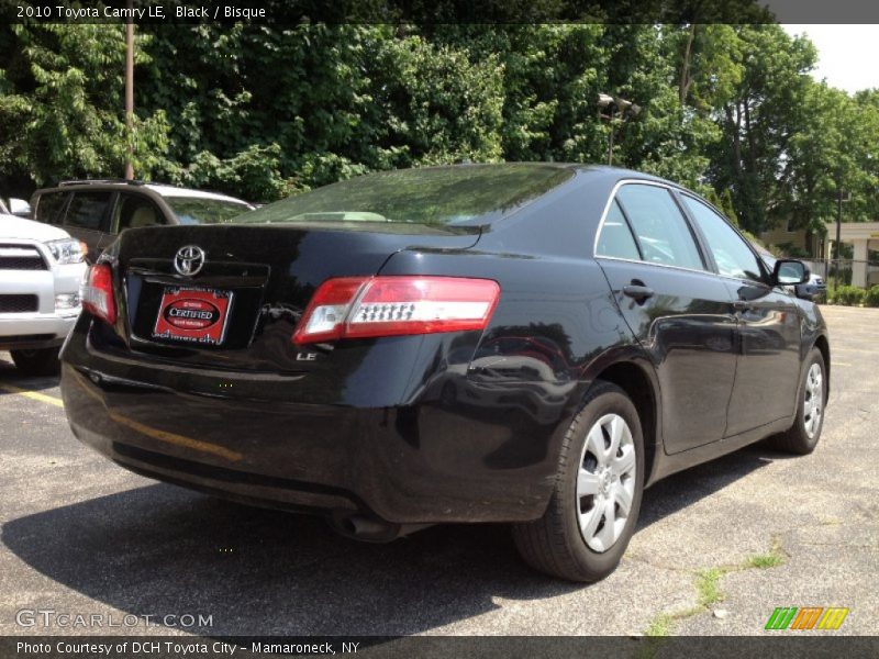 Black / Bisque 2010 Toyota Camry LE