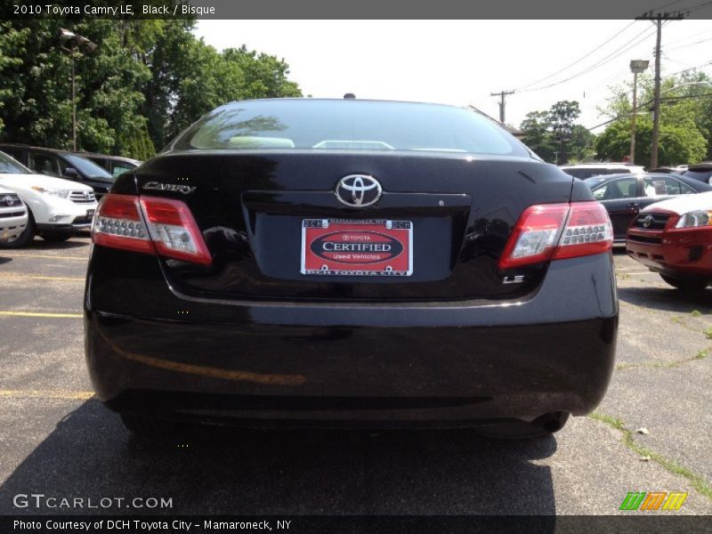 Black / Bisque 2010 Toyota Camry LE