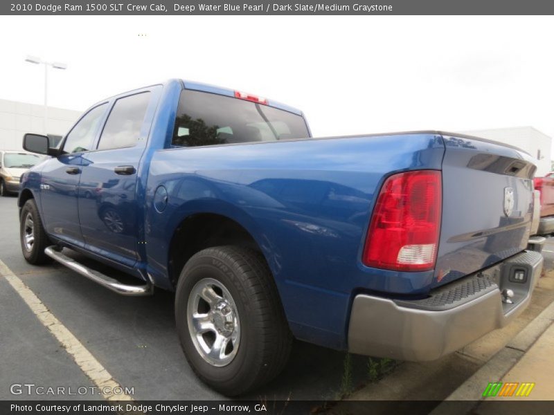 Deep Water Blue Pearl / Dark Slate/Medium Graystone 2010 Dodge Ram 1500 SLT Crew Cab